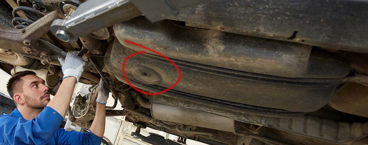 Santa Fee Gas theft drill hole